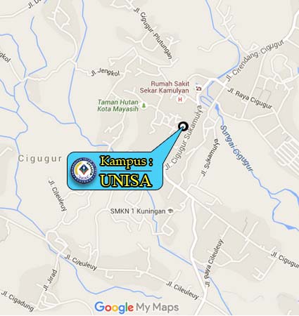 Lokasi Kampus Universitas Islam Al-Ihya Kuningan Nomor
